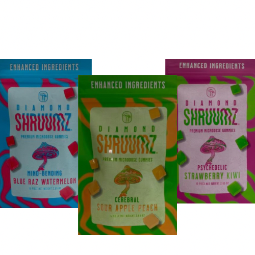 Diamond Shruumz Premium Microdose Gummies