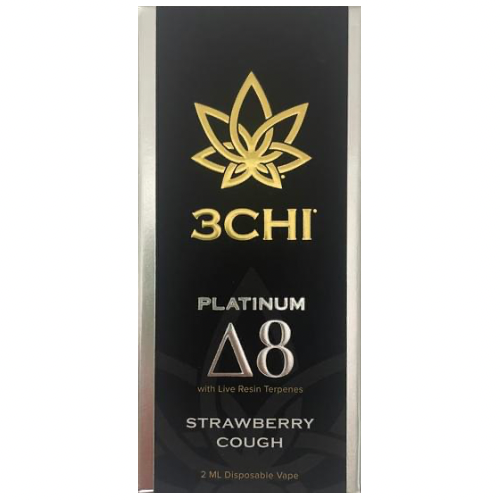 3Chi Delta 8 THC 2g Platinum Disposables