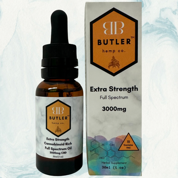 Butler Hemp Co. Full Spectrum CBD Tincture