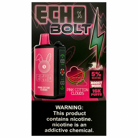 Echo Bolt 16k Puff Nicotine Disposables