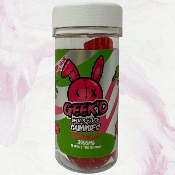 Geek'd D8+THCP 175mg Gummies