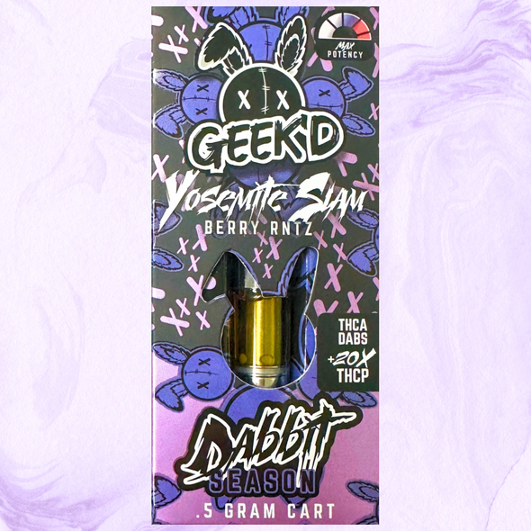 Geek'd Dabbit Season .5g  Cartridges