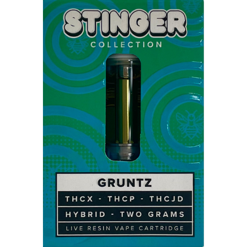 Honeyroot Stinger Gruntz 2 Gram THCx, THCp, THCjd Cartridge