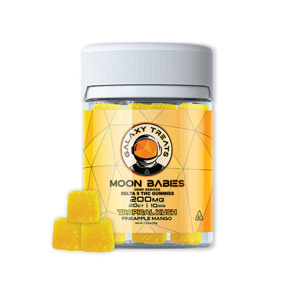 Galaxy Treats Moon Babies D9 Gummies 20ct - 200mg (10mg/gummy)