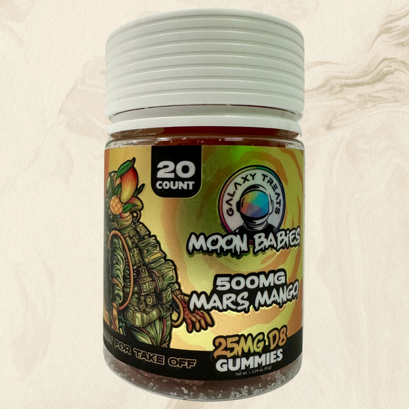 Galaxy Treats Moon Babies 500mg Delta 8 Gummies