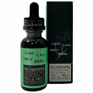 Pachamama Ylang Ylang Holy Basil 750mg Tincture