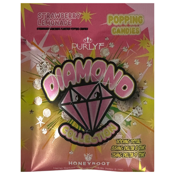 Purlyf Diamond 100mg Popping Candies