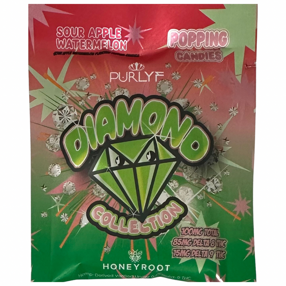 Purlyf Diamond 100mg Popping Candies