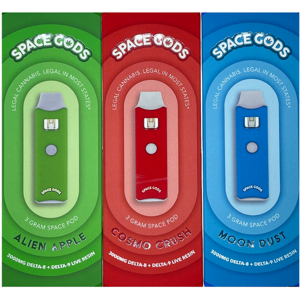 space gods space pods delta 9 thc vape disposable misc