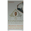 The Standard By Blackmarket Mango Kush 2g disposable, and contains D8 THC, CBN, MeOTHC and THCP.