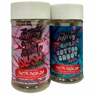 Trap'd Out Jeffrey THCP Pre Rolls - 5ct