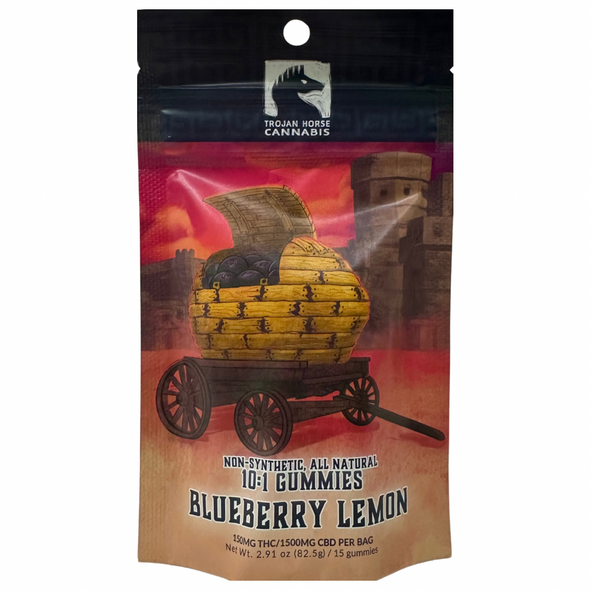 Trojan Horse 10:1 D9 THC & CBD Gummies