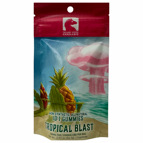 Trojan Horse 10:1 D9 THC & CBD Gummies
